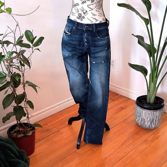 Diesel Men's Blue Jeans Size 30 - Picture 1 of 12